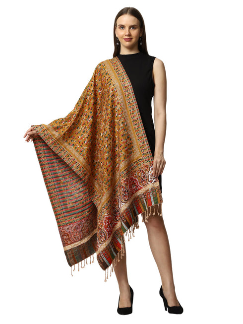 Women's Jamawar Wool Stole